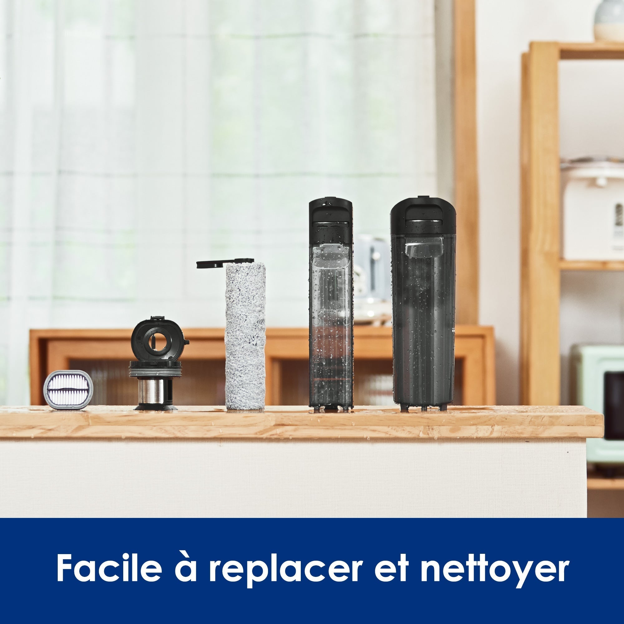 Kit d'accessoires pour aspirateur sec/humide intelligent Tineco FLOOR ONE S5 COMBO