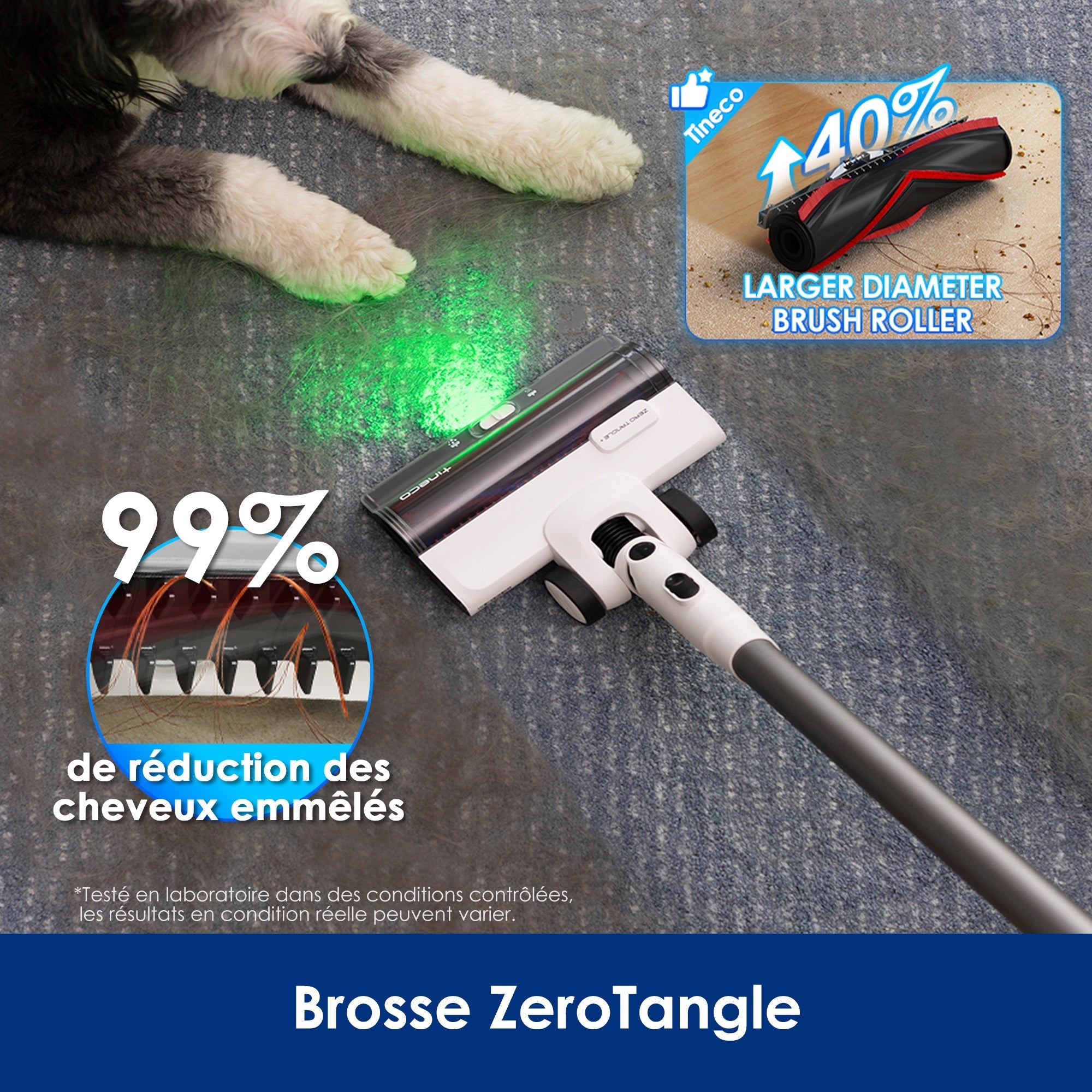 Tineco PURE ONE Station 5 PLUS Aspirateur Sans-Fil Intelligent