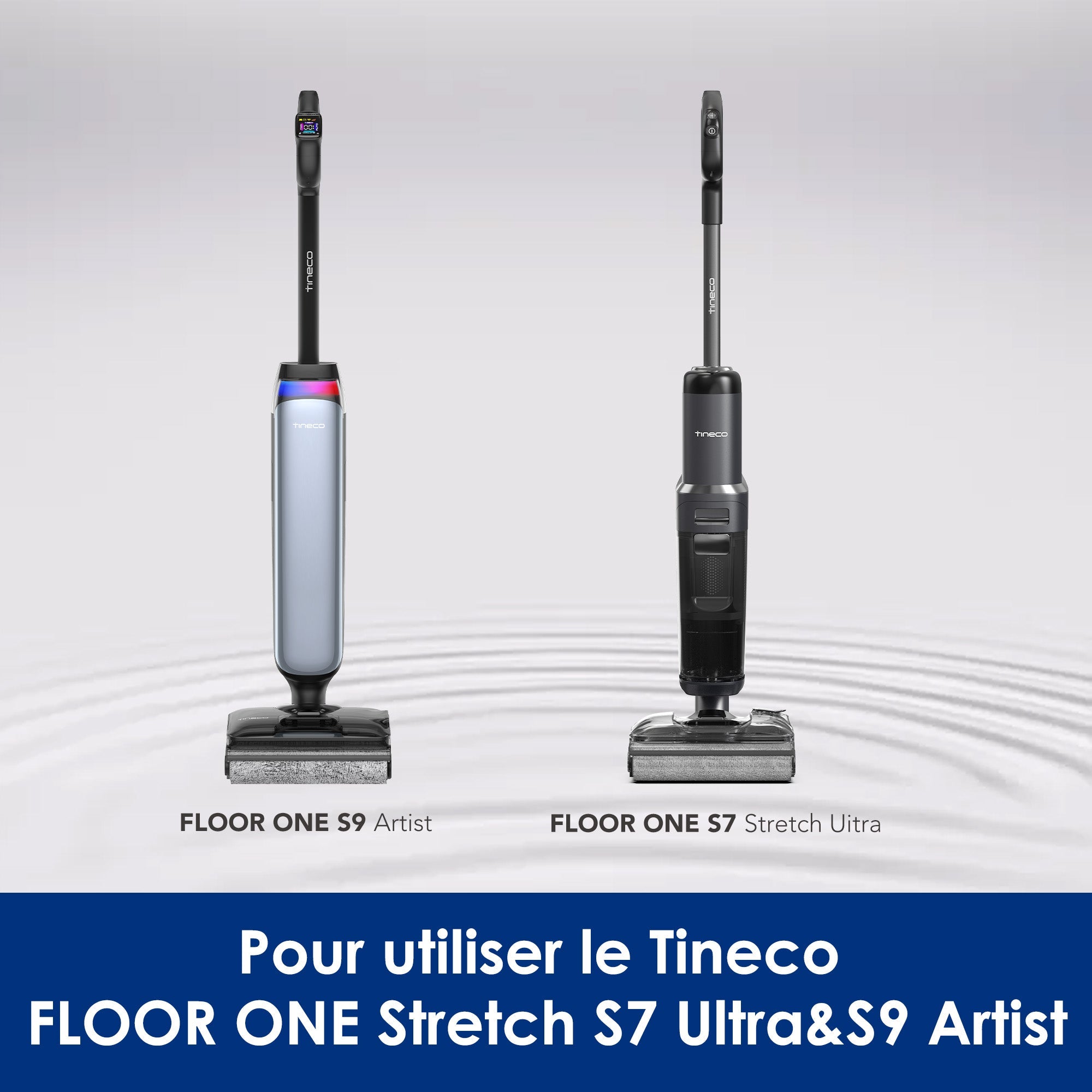 Ensemble d'accessoires pour aspirateurs secs et humides Tineco Floor One Stretch S7 Ultra&S9 Artist(1* rouleau de brosse)