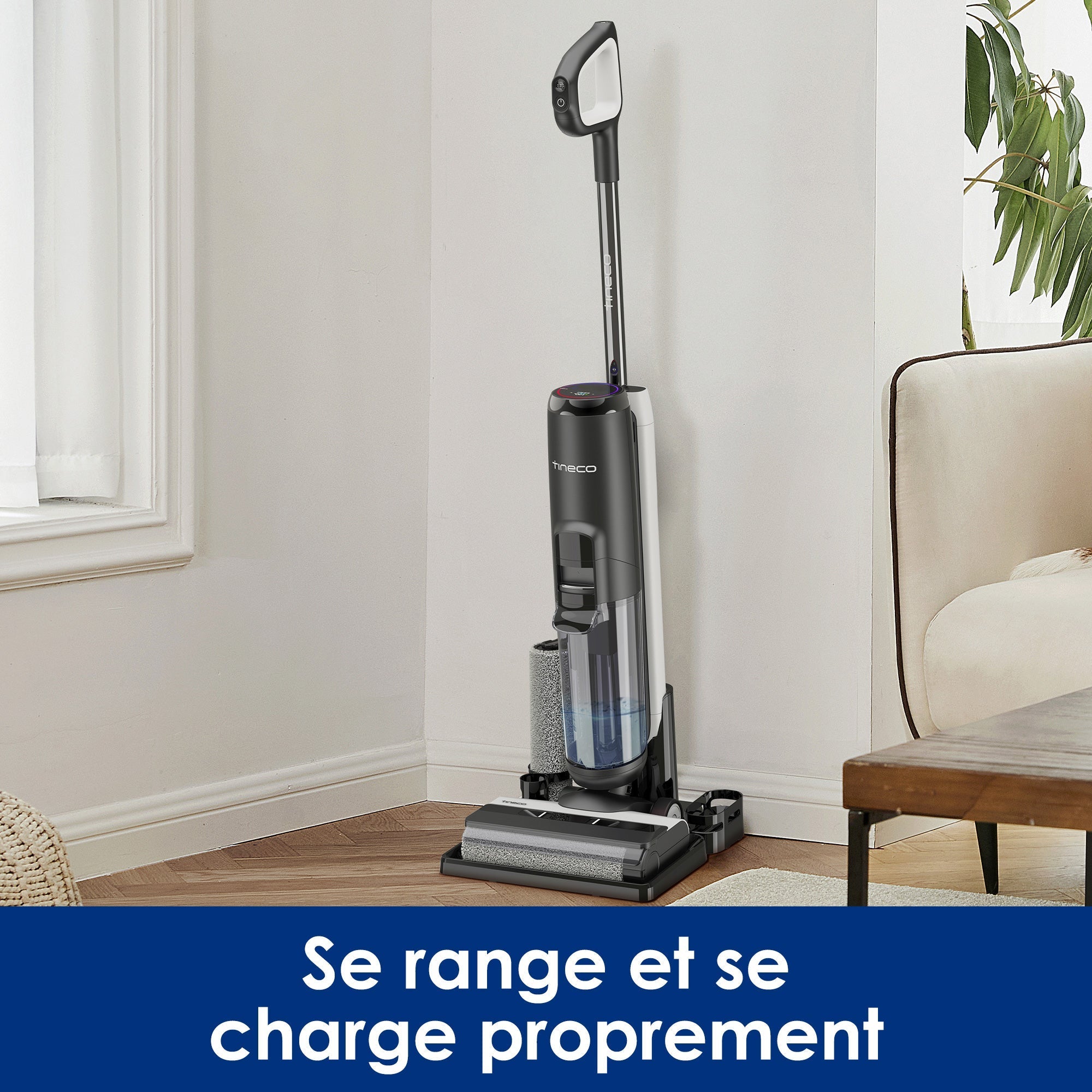 Tineco Floor One S5 Intelligent Aspirateur Eau et Poussière sans Fil